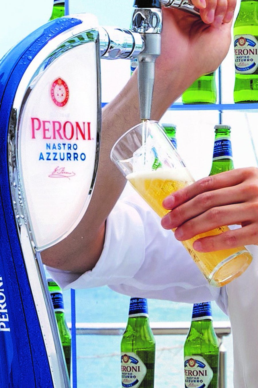 イタリアンビール「PERONI」