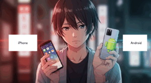 androidからiphone simカード
