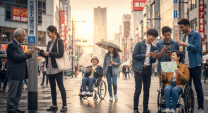 備前市がスマホ無料貸し出しを終了。地域のデジタル格差解消に向けた取り組みを象徴する日常の風景。