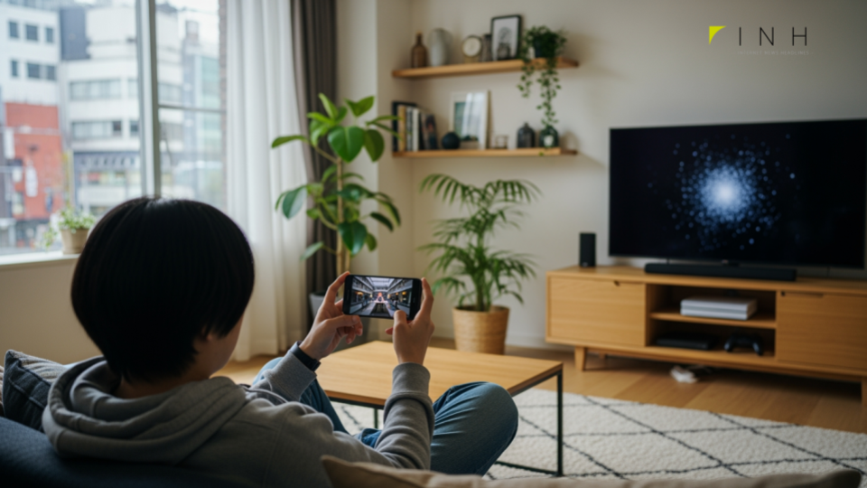 グーグルが月額2900円のAIプラン契約者へYouTube Premium Liteを無料提供。日本の日常を感じるリラックスした空間で動画を楽しむシーンを表現しています。